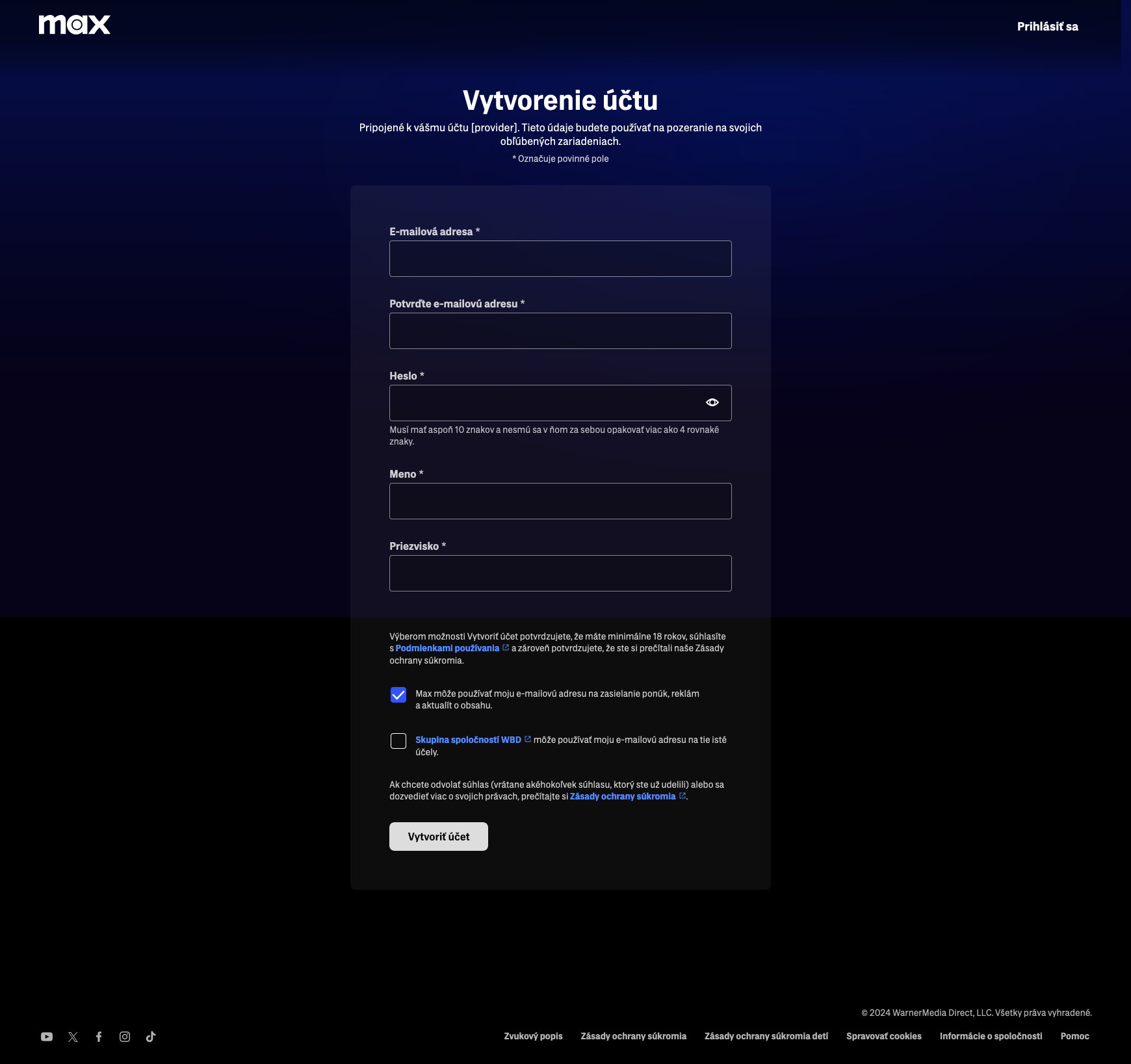 Přesměrování do videotéky MAX Přesměrování do videotéky MAX