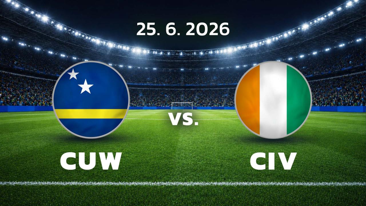 MS ve fotbale mužů 2026 (Curaçao - Pobřeží slonoviny)