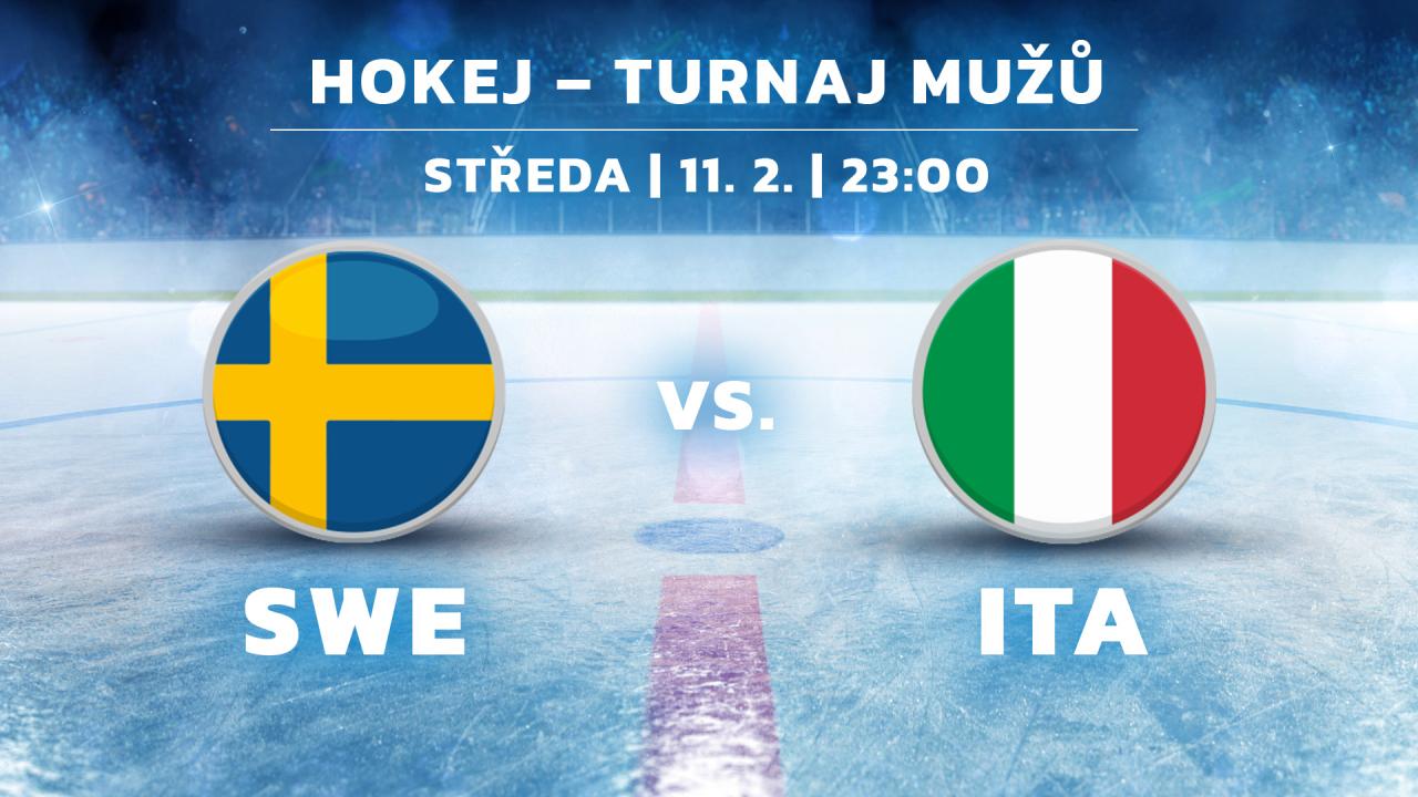 Zimní olympijské hry Milano Cortina 2026 (Švédsko - Itálie)