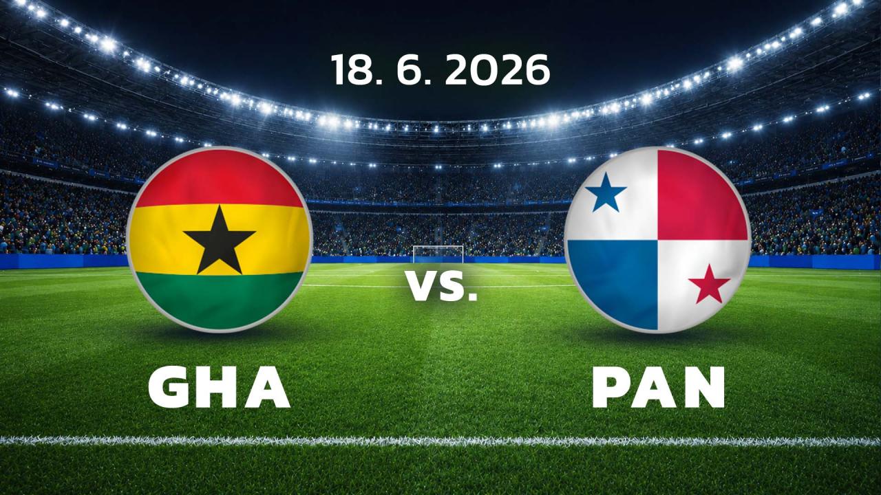 MS ve fotbale mužů 2026 (Ghana - Panama)