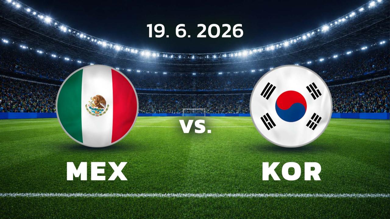 Mexiko - Korejská republika