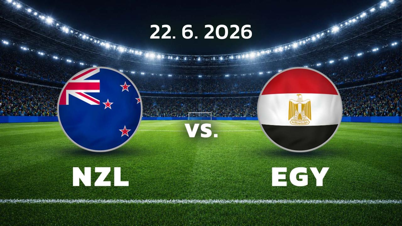 Nový Zéland - Egypt