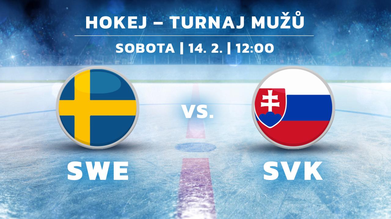 Zimní olympijské hry Milano Cortina 2026 (Švédsko - Slovensko)