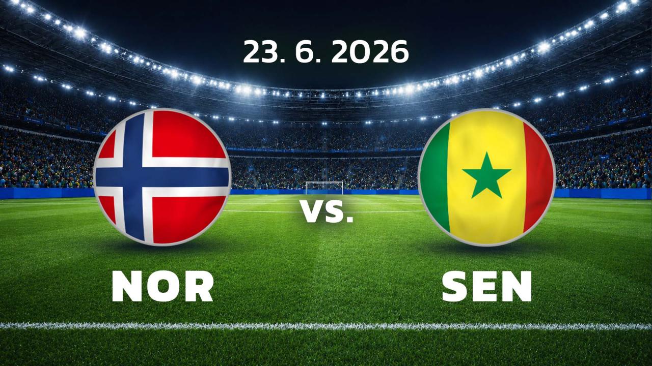 Norsko - Senegal