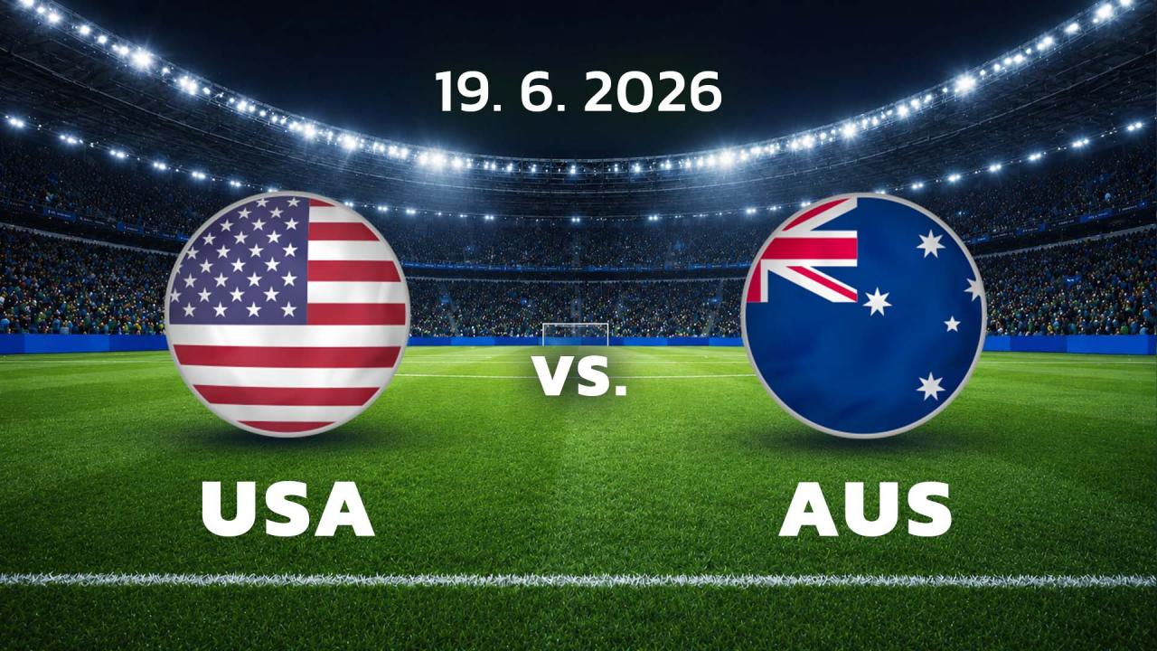 MS ve fotbale mužů 2026 (USA - Austrálie)
