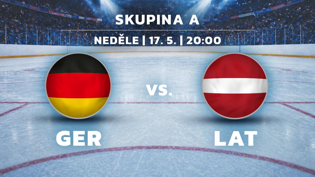 MS v ledním hokeji mužů 2026 Švýcarsko (Německo - Lotyšsko)