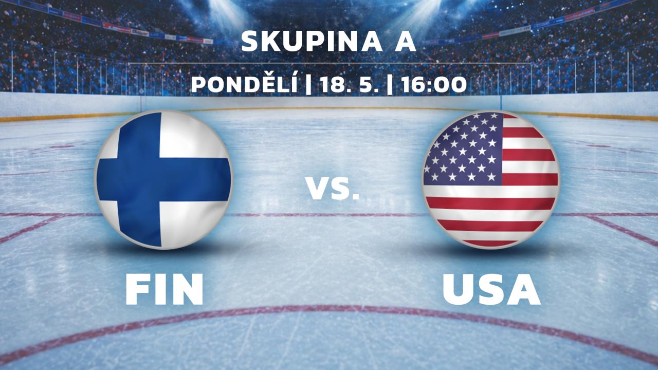 MS v ledním hokeji mužů 2026 Švýcarsko (USA - Finsko)