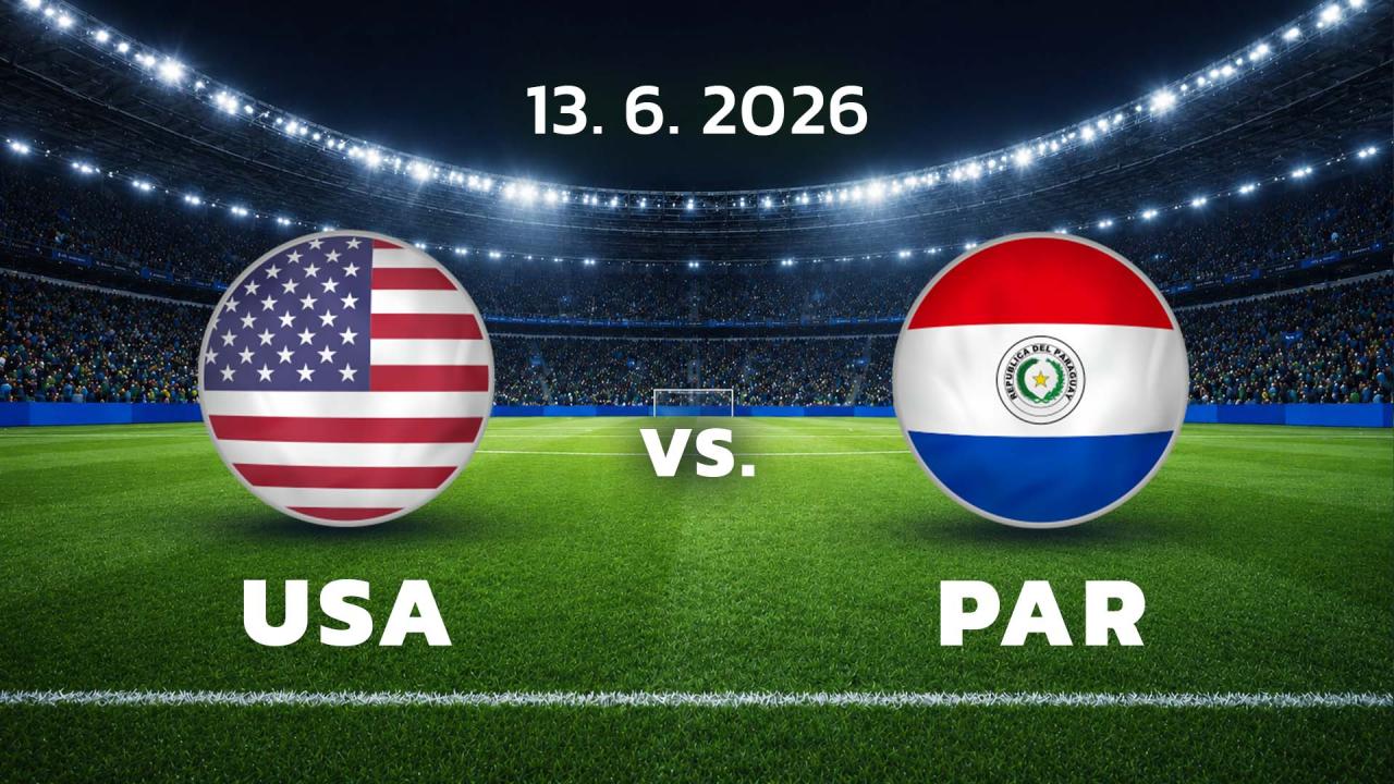 MS ve fotbale mužů 2026 (USA - Paraguay)