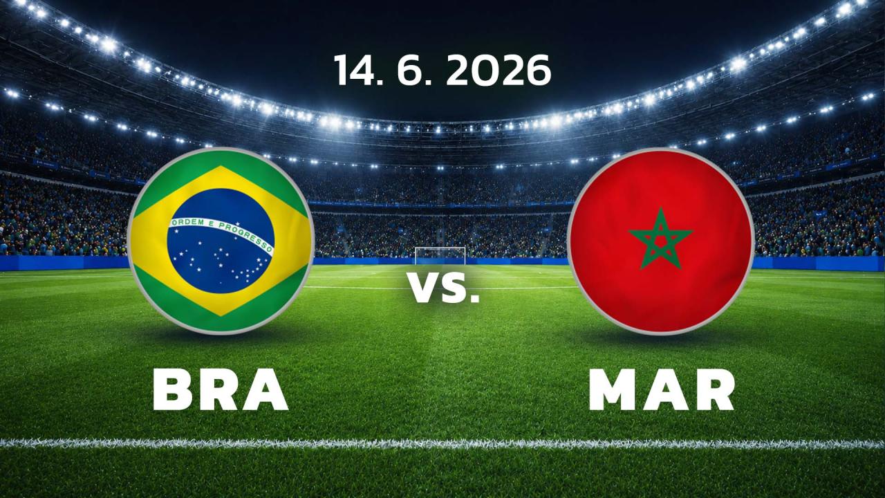 MS ve fotbale mužů 2026 (Brazílie - Maroko)