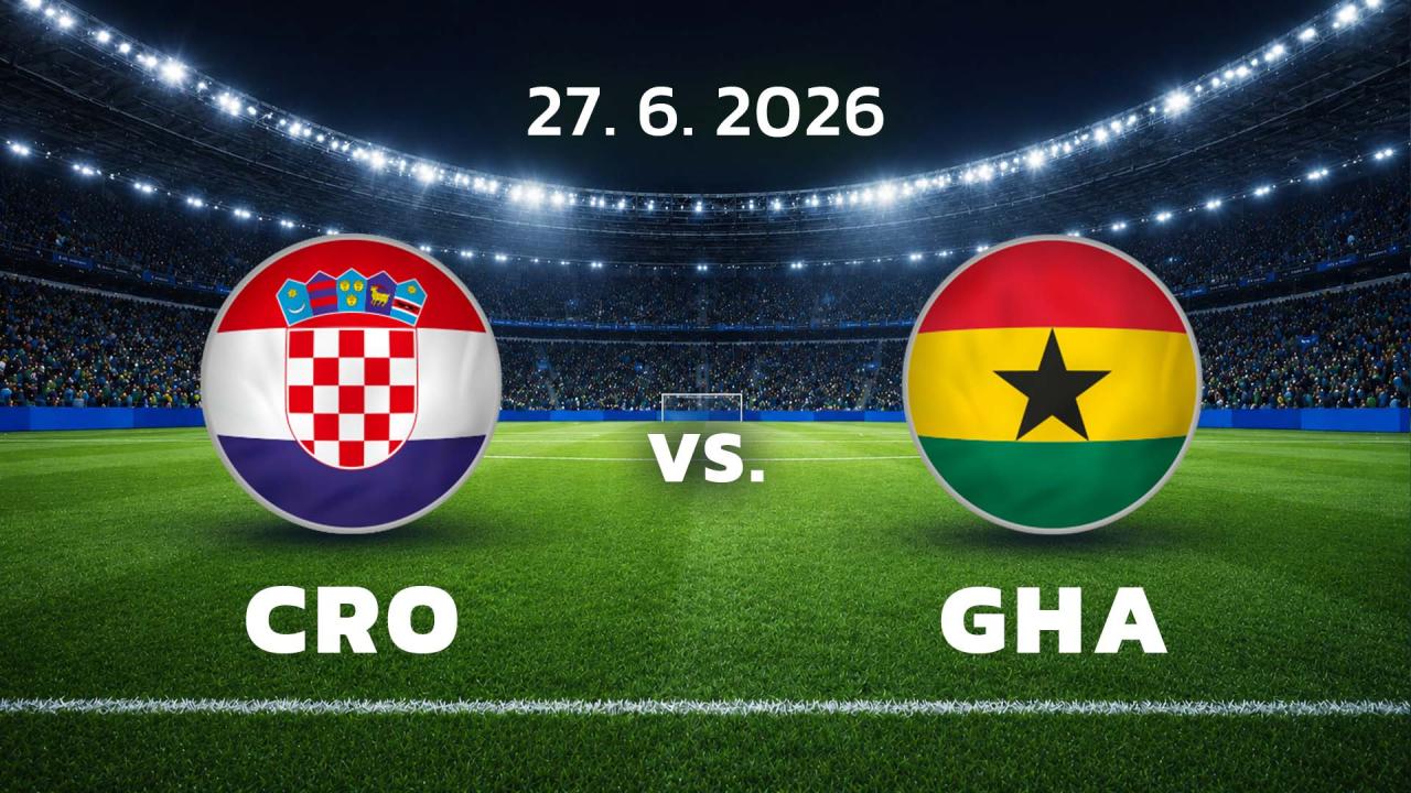 Chorvatsko - Ghana