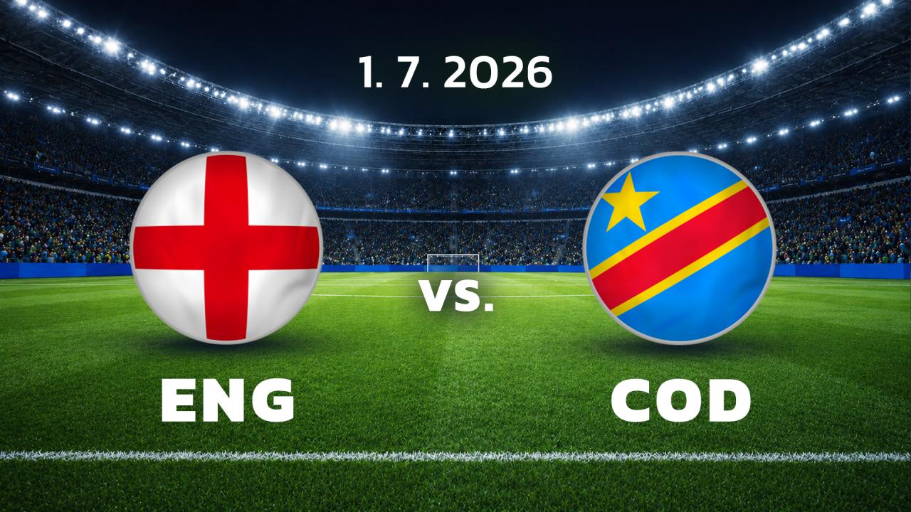 MS ve fotbale mužů 2026 (Anglie - Demokratická republika Kongo)
