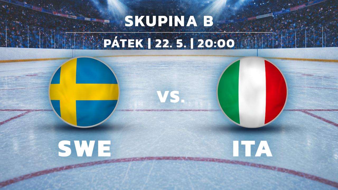 MS v ledním hokeji mužů 2026 Švýcarsko (Švédsko - Itálie)