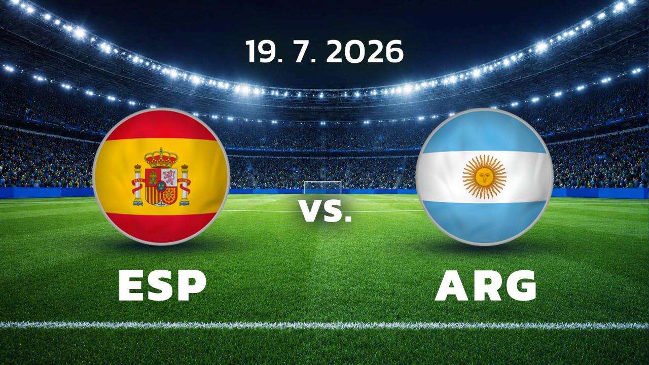 Španělsko - Argentina