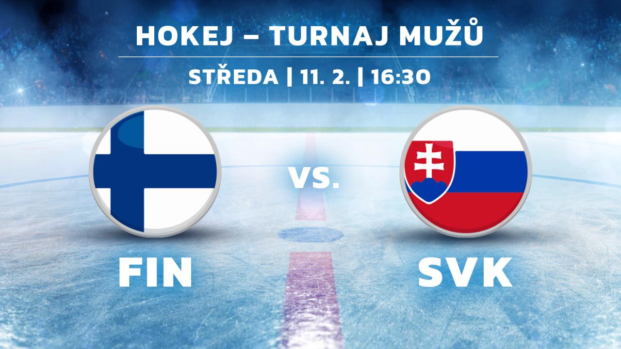 ZOH 2026 (Hokej – turnaj mužů: Finsko - Slovensko) - záznam