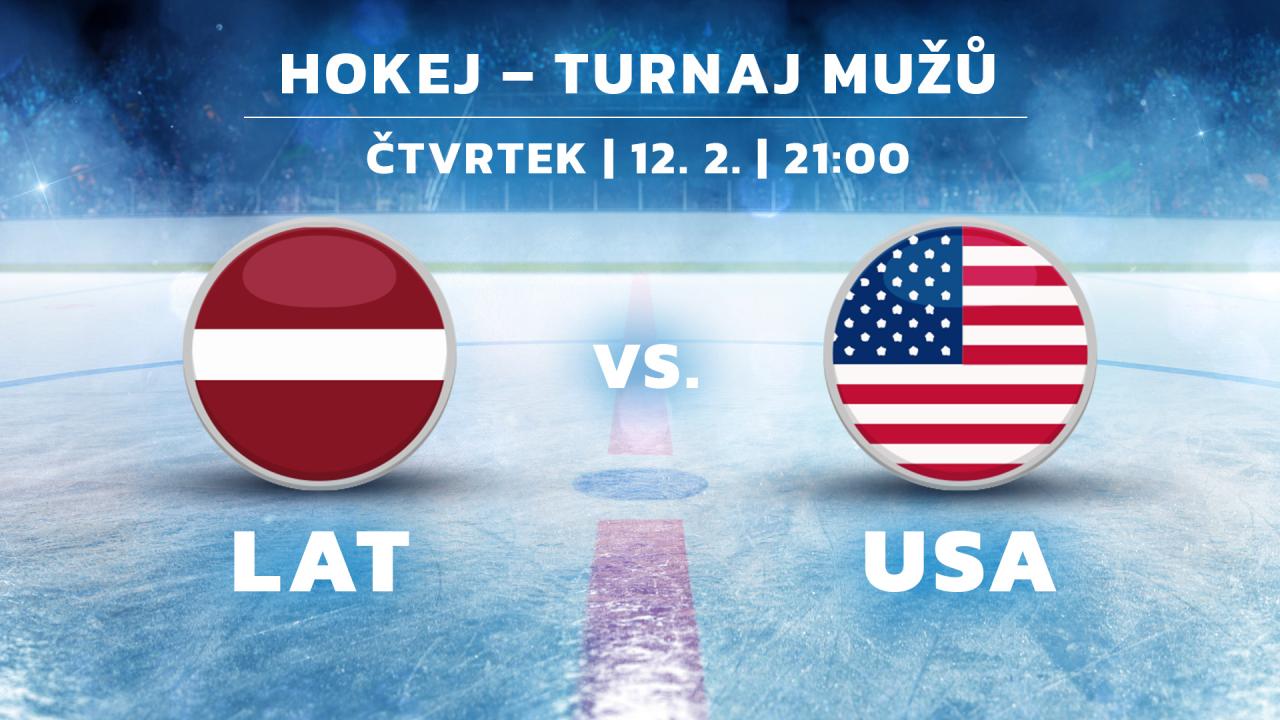 Zimní olympijské hry Milano Cortina 2026 (Lotyšsko - USA)